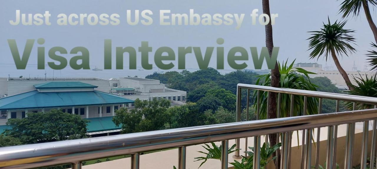 شقة Magnificent View Of Manila Bay, Roxas Blvd, Us Embassy المظهر الخارجي الصورة
